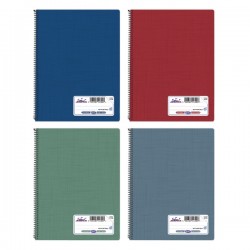 Τετράδιο SKAG ΔΙΕΘΝΕΣ Σπιράλ 17x25 Χάρτινο 100 φύλλα 